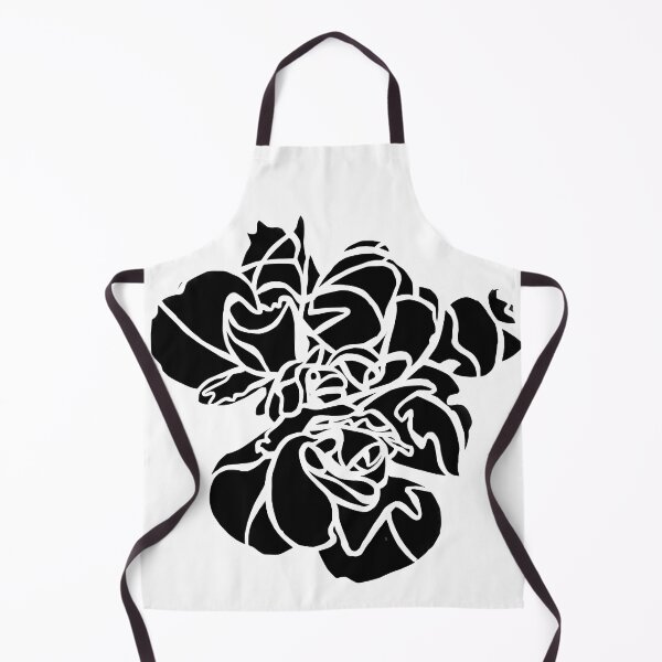 Item preview, Black Hibiscus Flower Plant Art designed and sold by badlydrawnbabe.