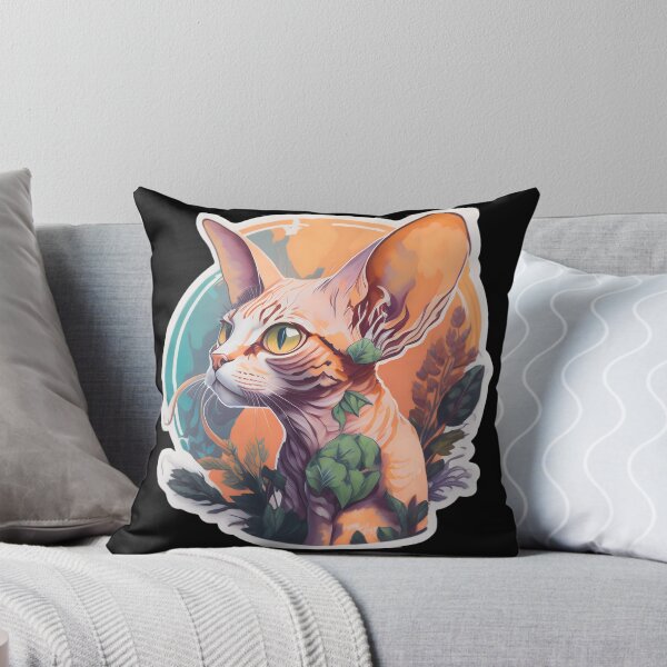 Item preview, Devon Rex (Sticker and Print Out) designed and sold by Sir Elgin Ortiz.