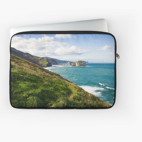 Basque Country coast landscape Laptop Sleeve