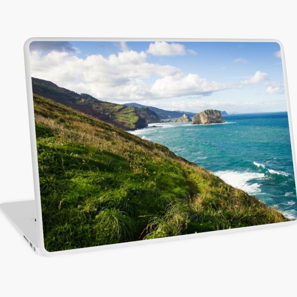Basque Country coast landscape Laptop Skin