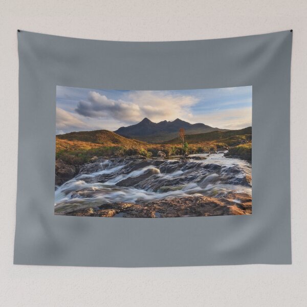 Item preview, Sgurr Nan Gillean in Autumn Isle of Skye, Scotland. designed and sold by PhotosEcosse.