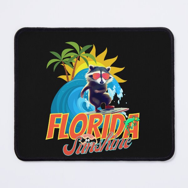 Item preview, A cool raccoon surfboarding designed and sold by Animal world designs.