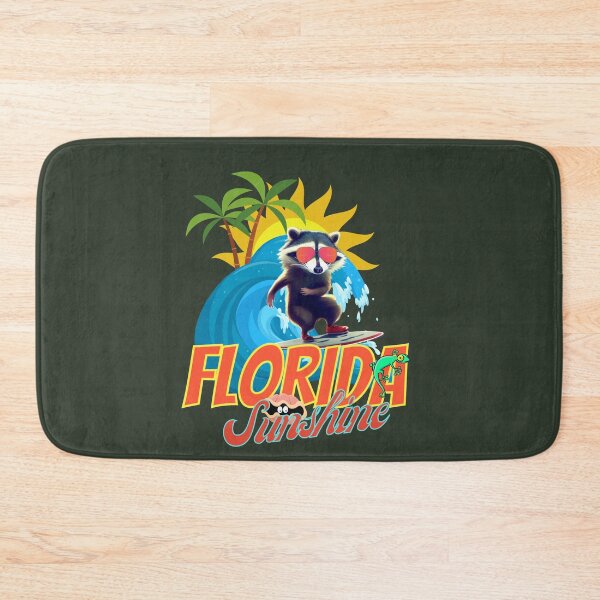 Item preview, A cool raccoon surfboarding designed and sold by Animal world designs.
