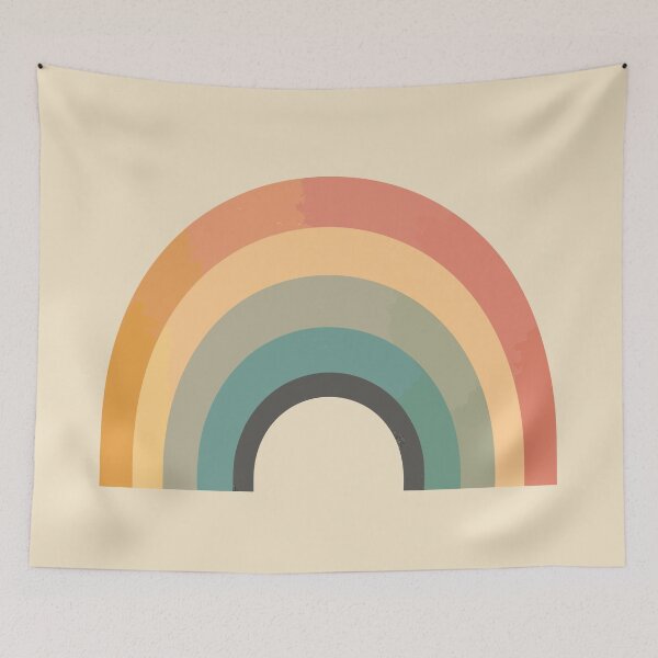 Item preview, Retro Rainbow designed and sold by ColorfulVanilla.