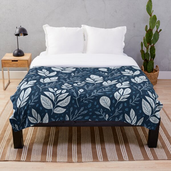 Item preview, Street Prints Chimera Silver Flocked Leaf Pattern designed and sold by kn-clothing.
