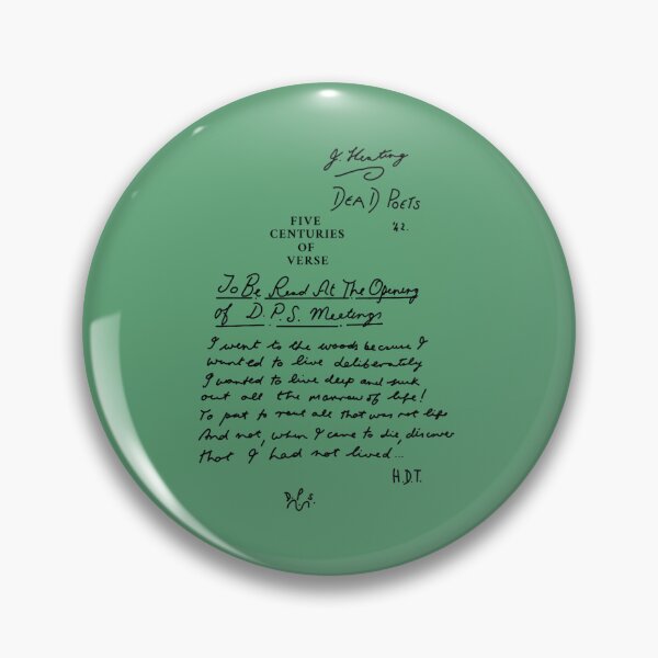 Item preview, Dead Poets Society five centuries of verse black designed and sold by mickiemcgowan.