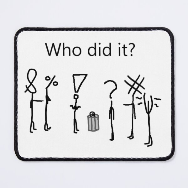 Item preview, Who did it? designed and sold by Billy Peet.
