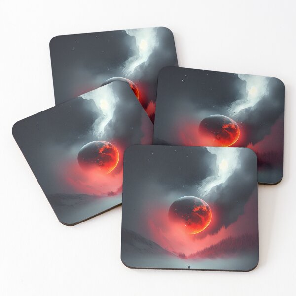 Item preview, Crimson Moon: Dark and Moody Landscape designed and sold by Visual Foundry.