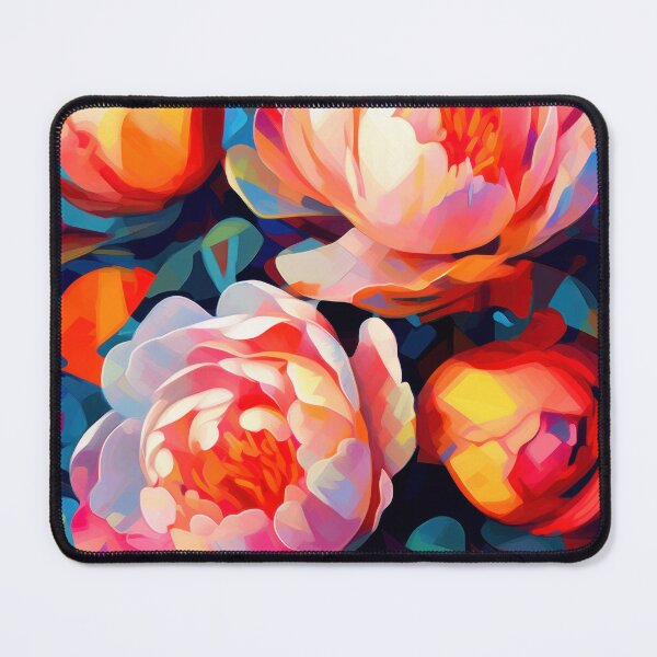 Item preview, Contemporary Peonies: A Modern Interpretation of Floral Beauty designed and sold by printmeartfully.