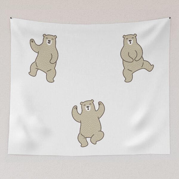 Item preview, Dancing Bear Cute Design designed and sold by Harsh Katariya.