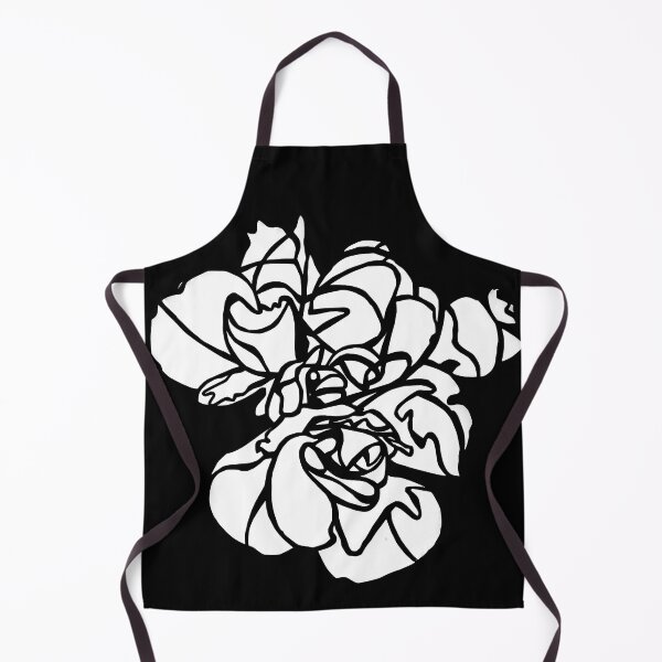 Item preview, White Hibiscus Flower Plant Art designed and sold by badlydrawnbabe.