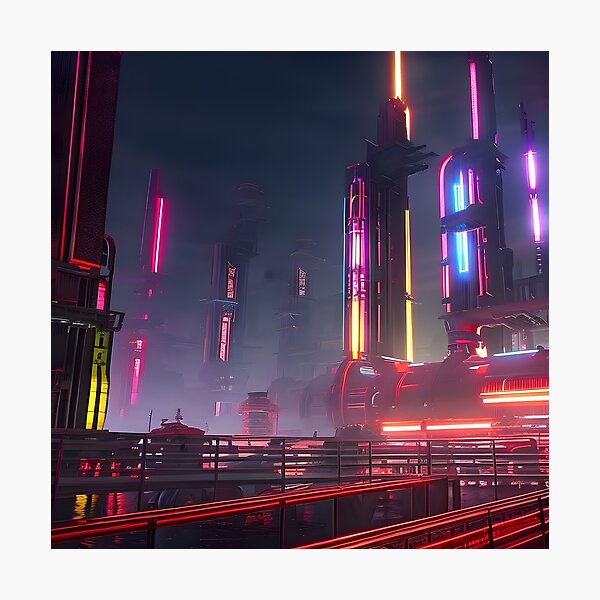 Item preview, Cyber City Catwalk designed and sold by Ink Art Design.