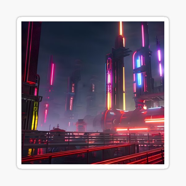 Item preview, Cyber City Catwalk designed and sold by Ink Art Design.