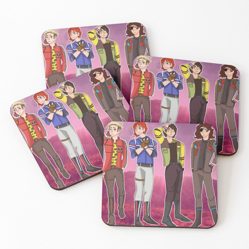 Item preview, Coasters (Set of 4) designed and sold by sproutsofart.