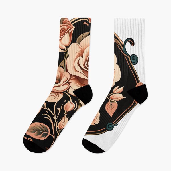 Item preview, The vintage roses design features hand-painted designed and sold by sabily.