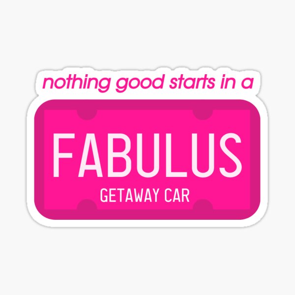 Item preview, Getaway Car License Plate designed and sold by kendalljhensley.