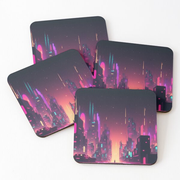 Item preview, Neon Cityscape: Cyberpunk Metropolis designed and sold by Visual Foundry.
