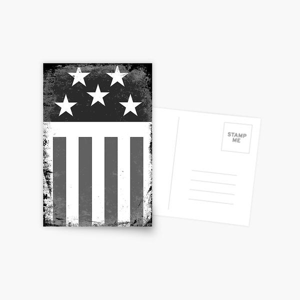 Item preview, Stars and Stripes - Firestarter - Black and White designed and sold by iconatastic.