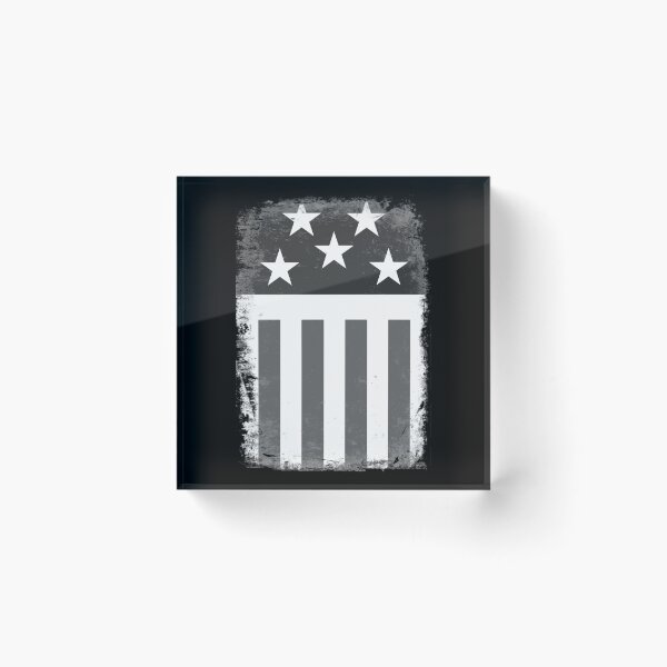 Item preview, Stars and Stripes - Firestarter - Black and White designed and sold by iconatastic.