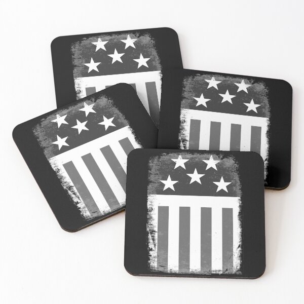 Item preview, Stars and Stripes - Firestarter - Black and White designed and sold by iconatastic.