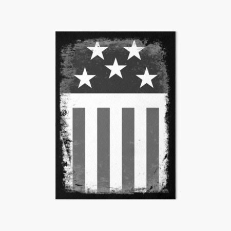 Item preview, Stars and Stripes - Firestarter - Black and White designed and sold by iconatastic.