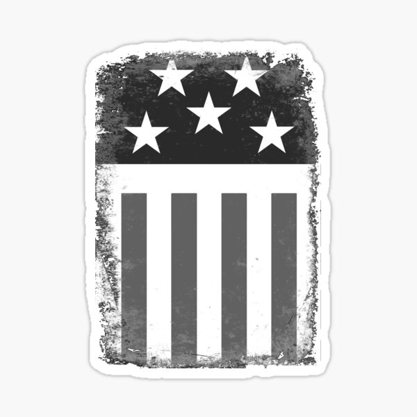 Item preview, Stars and Stripes - Firestarter - Black and White designed and sold by iconatastic.