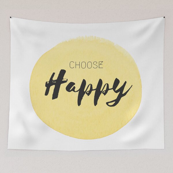 Aperçu de l'œuvre choose happy créée et vendue par Camilia.