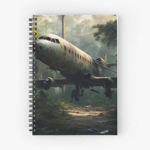 Item preview, Edificio de aviación abandonado designed and sold by DIYArtprinting.
