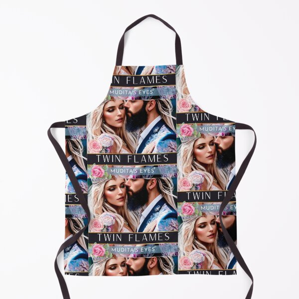 Item preview, Romantic Floral Wedding Twin Flame Couple Sticker designed and sold by MuditasEyes.