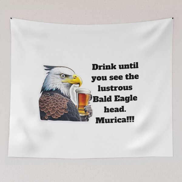 Item preview, 4th Of July Drink until you see the lustrous Bald Eagle head.  designed and sold by ShopULove.