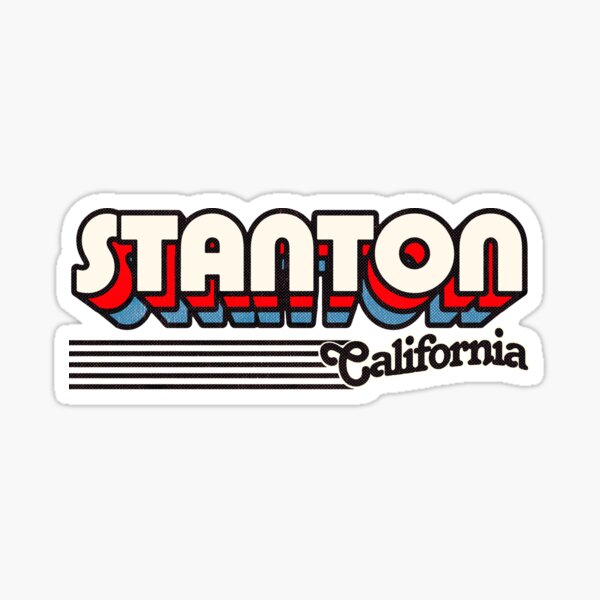 Item preview, Stanton, California | Retro Stripes designed and sold by retroready.