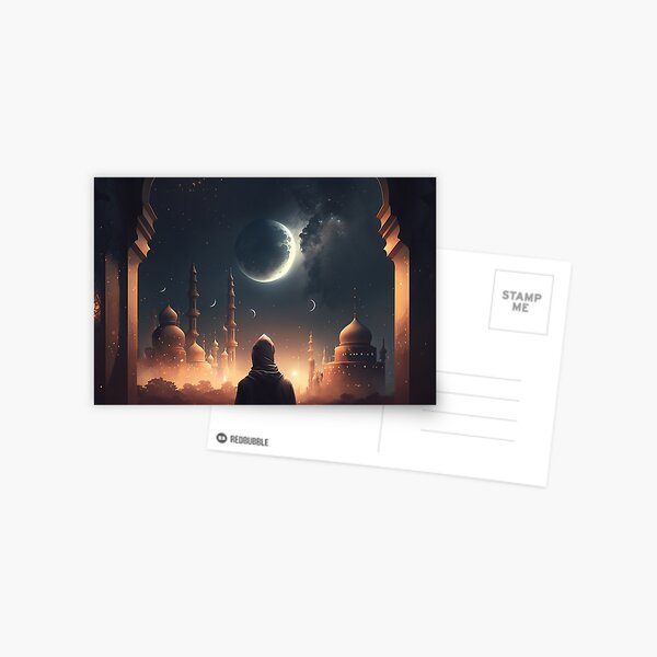 Item preview, Moonlit Serenity: Islamic Mosque designed and sold by Visual Foundry.