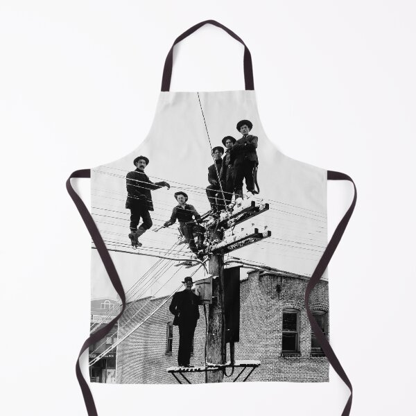 Item preview, Winter Linemen c. 1910 designed and sold by Daniel Hagerman.