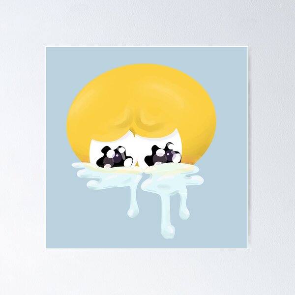 Item preview, Lineless Tearful Sad Emoji designed and sold by StarEyedUnicorn.