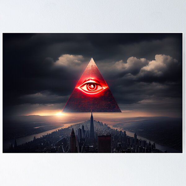 Item preview, The All-Seeing Eye: Illuminated City designed and sold by Visual Foundry.