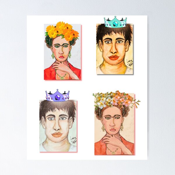 Item preview, Juan Gabriel and Frida  designed and sold by Shinetroves.