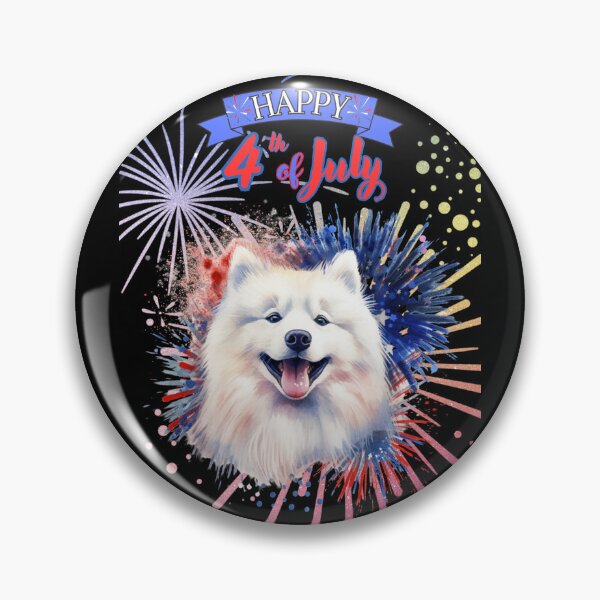 Item preview, Samoyed: Happy 4th of July designed and sold by Vindbult.