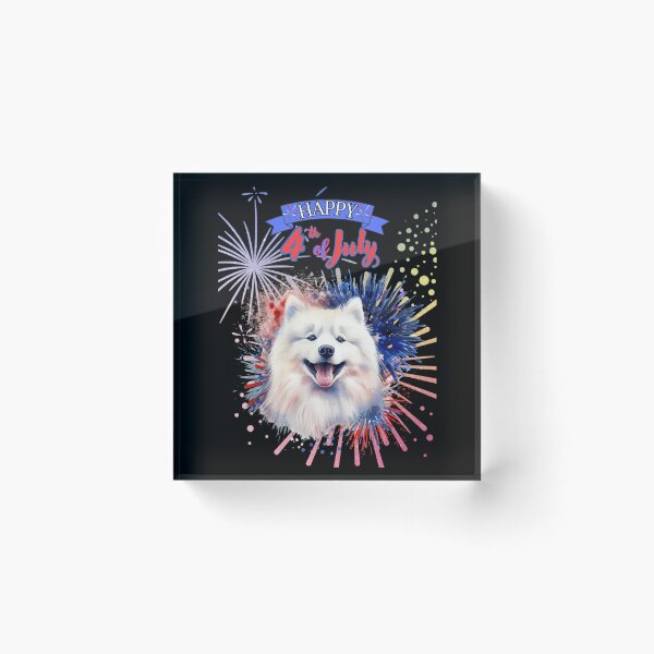 Item preview, Samoyed: Happy 4th of July  designed and sold by Vindbult.