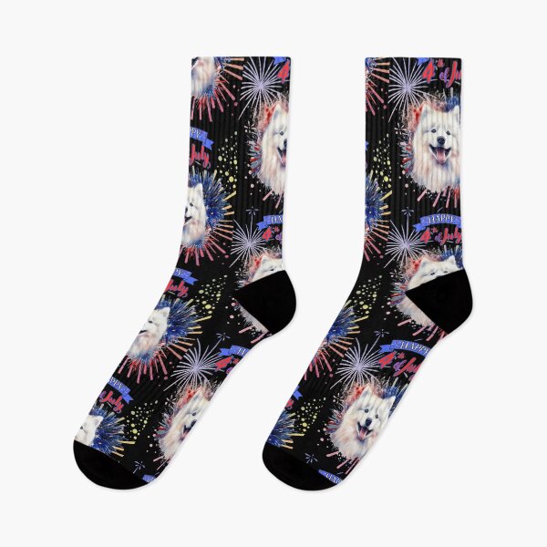 Item preview, Samoyed: Happy 4th of July  designed and sold by Vindbult.