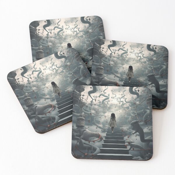 Item preview, Woman on the Stairway designed and sold by ousia014.