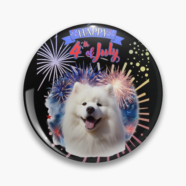 Item preview, Samoyed: Happy 4th of July designed and sold by Vindbult.