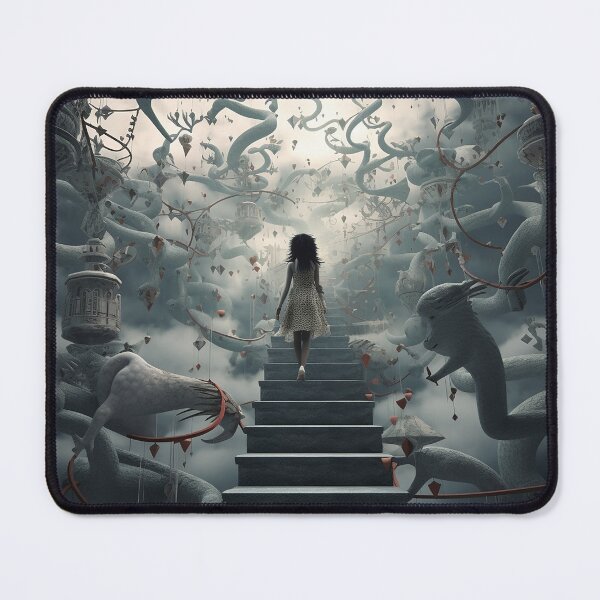 Item preview, Woman on the Stairway designed and sold by ousia014.