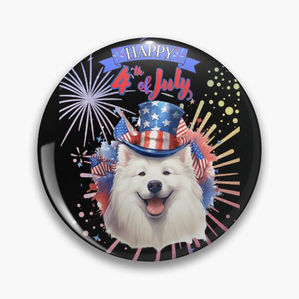 Item preview, Samoyed: Happy 4th of July designed and sold by Vindbult.