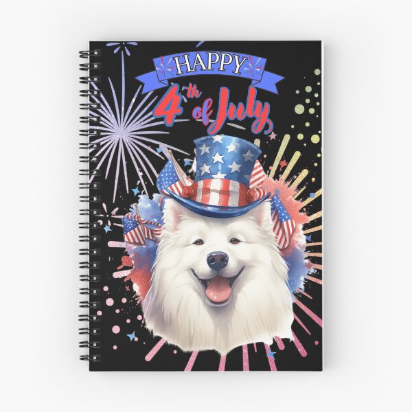 Item preview, Samoyed: Happy 4th of July designed and sold by Vindbult.