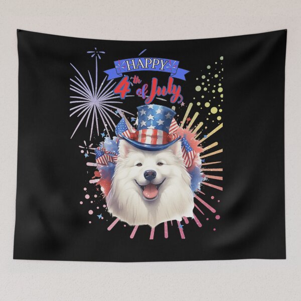 Item preview, Samoyed: Happy 4th of July designed and sold by Vindbult.