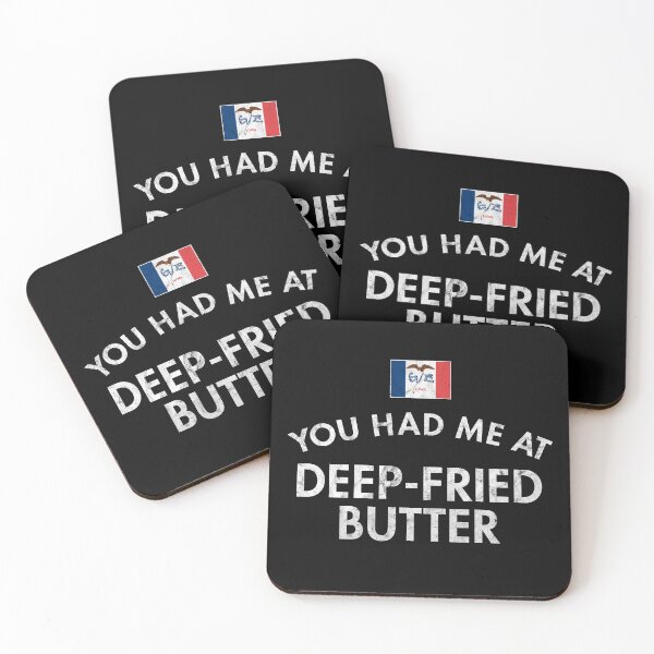 Item preview, You Had Me At Deep-Fried Butter Distressed Iowa designed and sold by twHistory.