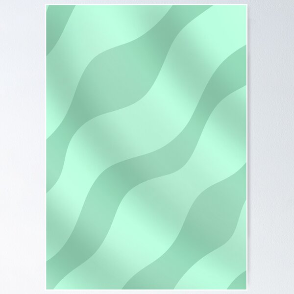 Item preview, 3D Green liquid stripe design  designed and sold by Block print shop.