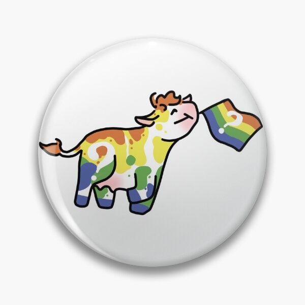 Item preview, Questioning Pride Cow designed and sold by HelLoveHelena.