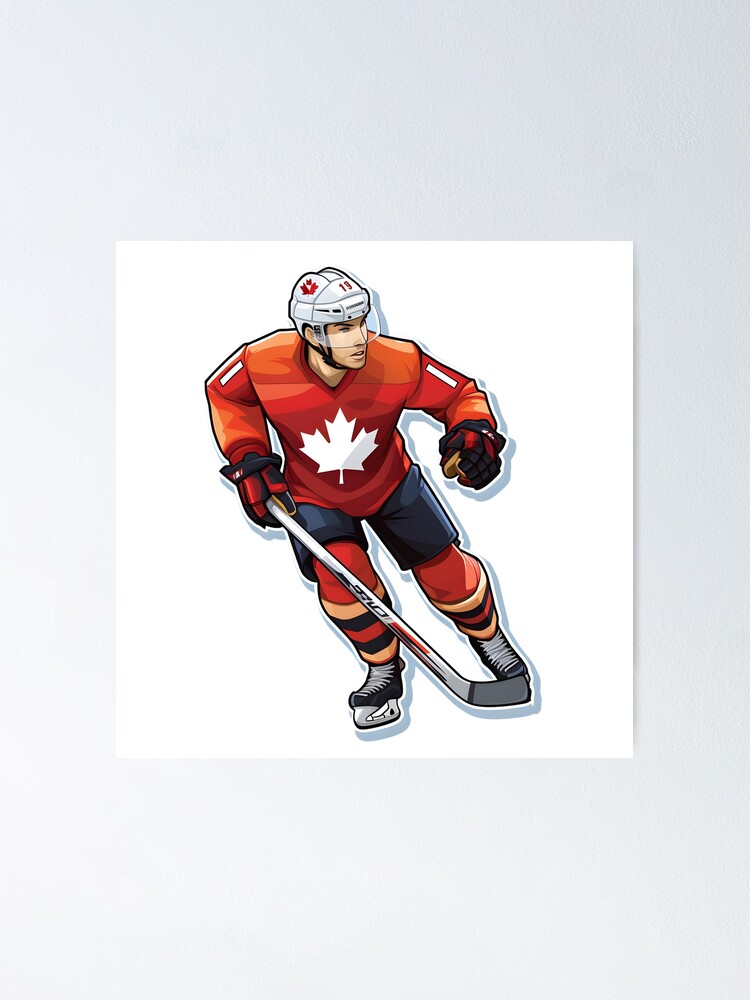 Canadian Hockey Player | Poster