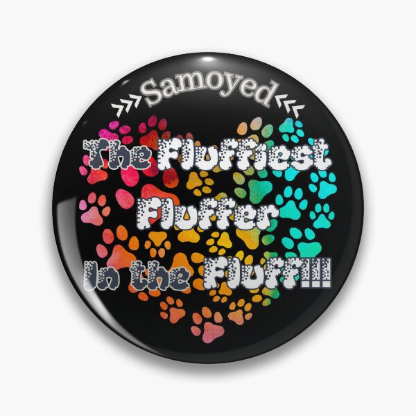 Item preview, Samoyed: The Fluffiest Fluffer In the Fluff!! designed and sold by Vindbult.